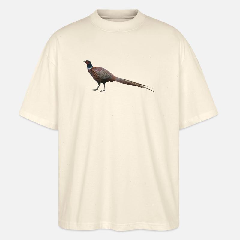 Ringfasan von der Seite - Stanley/Stella Oversized Unisex Bio T-Shirt Blaster 2.0 - Natur