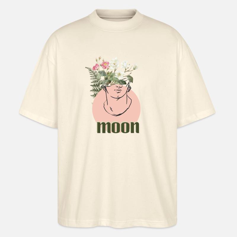 MOON - Stanley/Stella Oversized Unisex Bio T-Shirt Blaster 2.0 - Natur