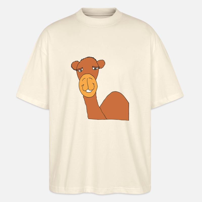 kamel - Stanley/Stella Oversized Unisex Bio T-Shirt Blaster 2.0 - Natur