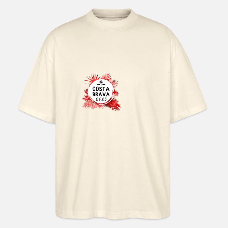 Costa Brava 2025 Bunt - Stanley/Stella Oversized Unisex Bio T-Shirt Blaster 2.0 - Natur