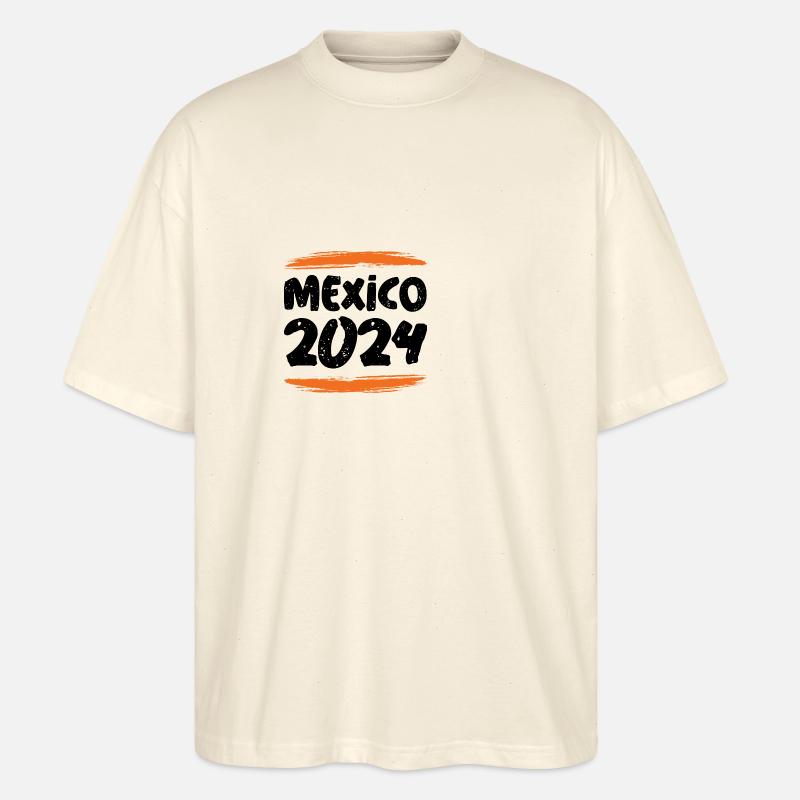 Mexiko 2024 - Stanley/Stella Oversized Unisex Bio T-Shirt Blaster 2.0 - Natur