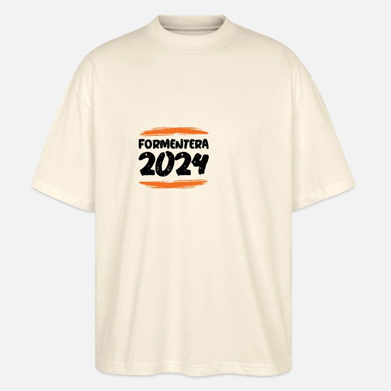 Formentera 2024 - Stanley/Stella Oversized Unisex Bio T-Shirt Blaster 2.0 - Natur