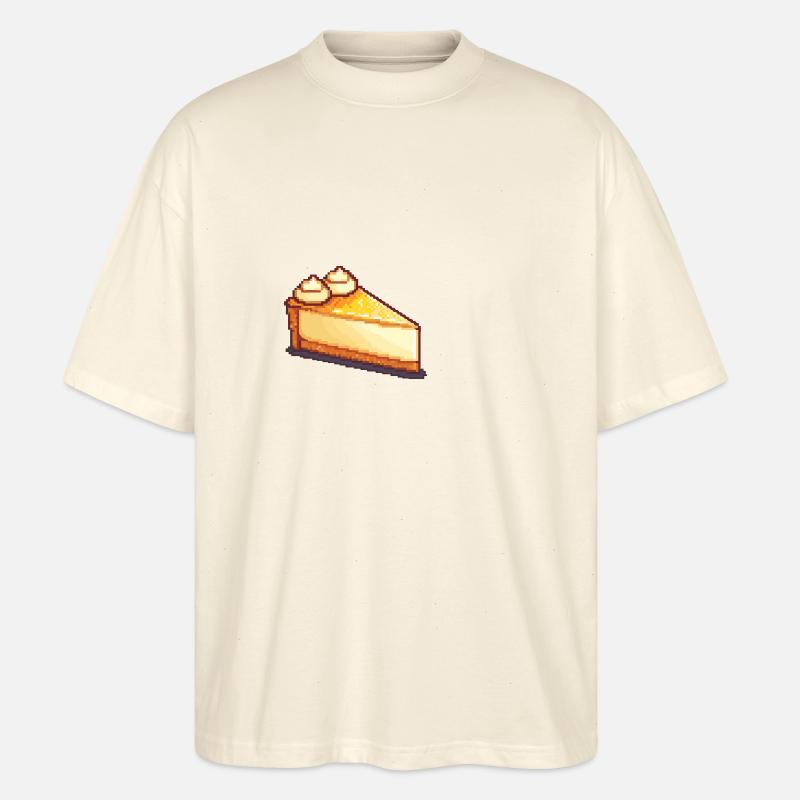 Cheesecake Pixel Gamer Cake - T-shirt bio Blaster 2.0 coupe oversize Stanley/Stella Unisexe - écru doux