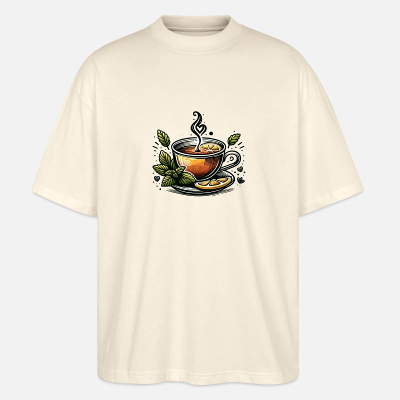 Tee - Stanley/Stella Oversized Unisex Bio T-Shirt Blaster 2.0 - Natur