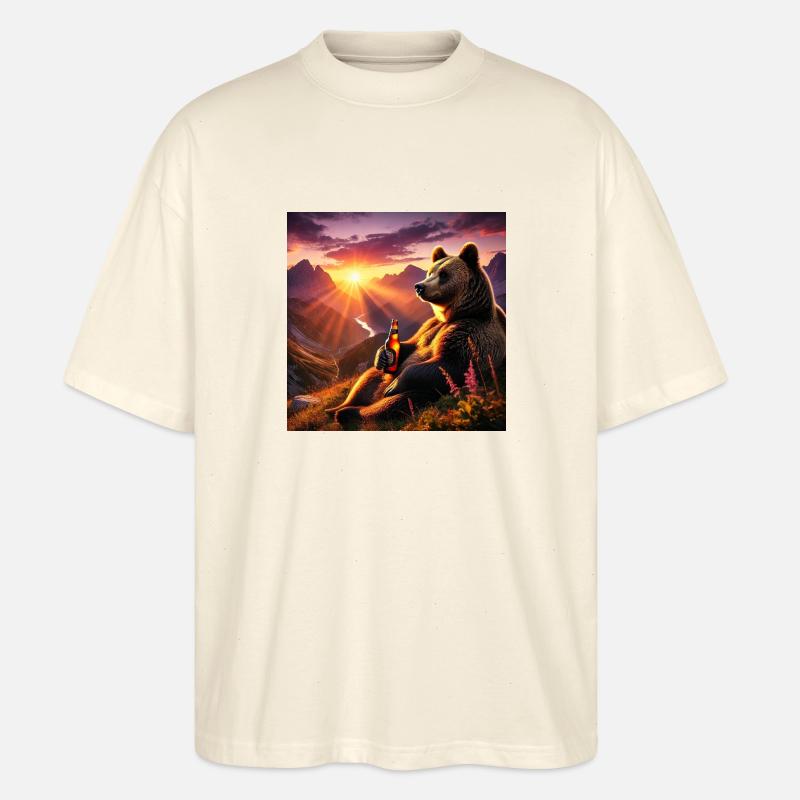 Feierabendbier - Stanley/Stella Oversized Unisex Bio T-Shirt Blaster 2.0 - Natur