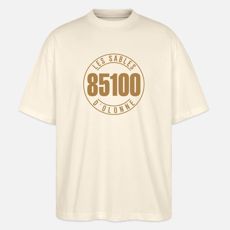 Les Sables d'Olonne 85100 - Stanley/Stella Oversized Unisex Bio T-Shirt Blaster 2.0 - Natur