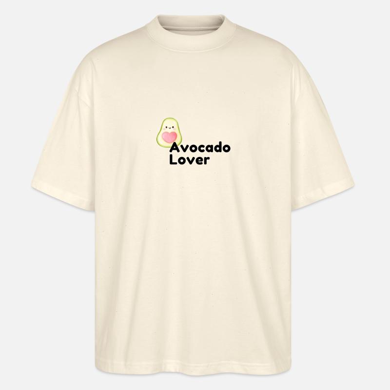 Avocado Lover - Stanley/Stella Oversized Unisex Bio T-Shirt Blaster 2.0 - Natur
