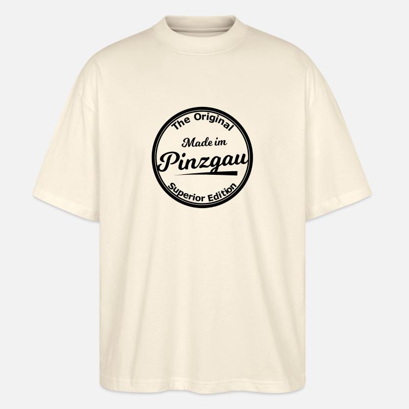 Die Pinzgauer Bubn - Stanley/Stella Oversized Unisex Bio T-Shirt Blaster 2.0 - Natur