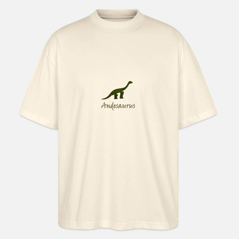 Andesaurus - Stanley/Stella Oversized Unisex Bio T-Shirt Blaster 2.0 - Natur