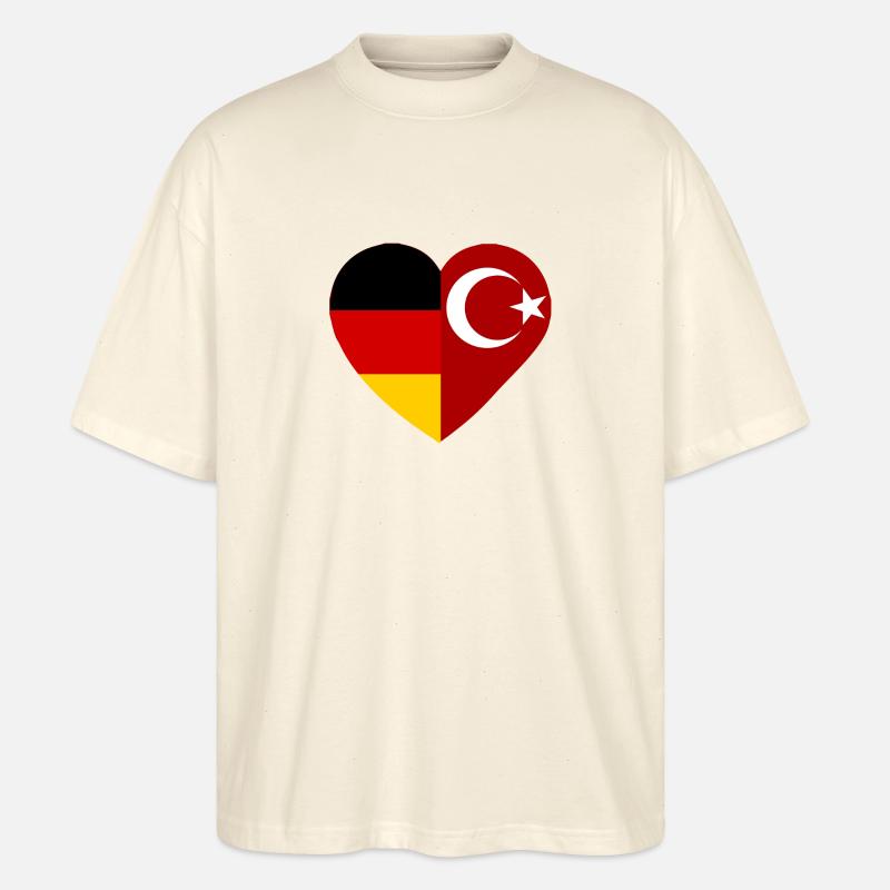 Der Türkmann - Stanley/Stella Oversized Unisex Bio T-Shirt Blaster 2.0 - Natur