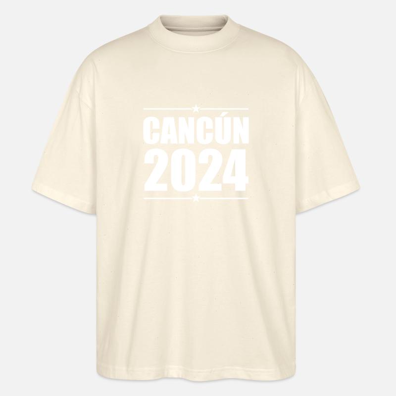 Cancun 2024 - Stanley/Stella Oversized Unisex Bio T-Shirt Blaster 2.0 - Natur