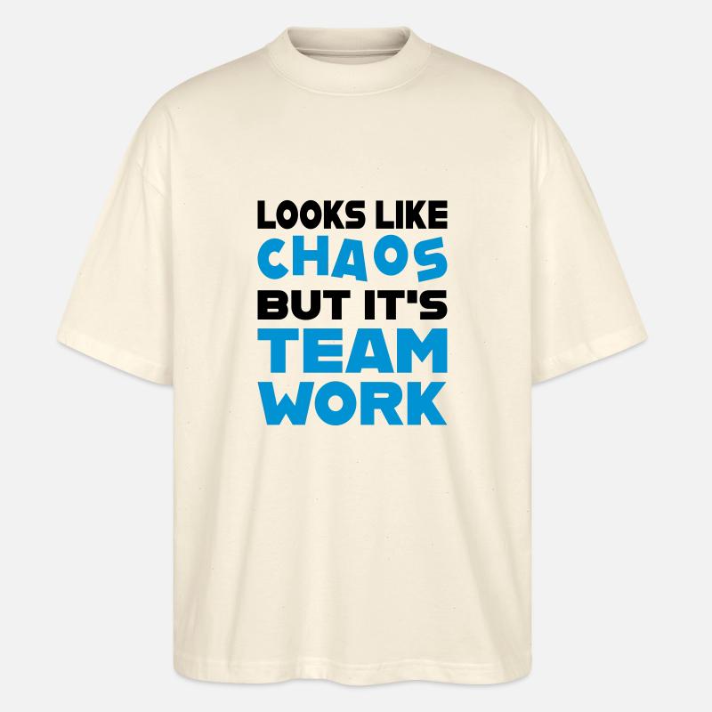 Teamwork - Stanley/Stella Oversized Unisex Bio T-Shirt Blaster 2.0 - Natur