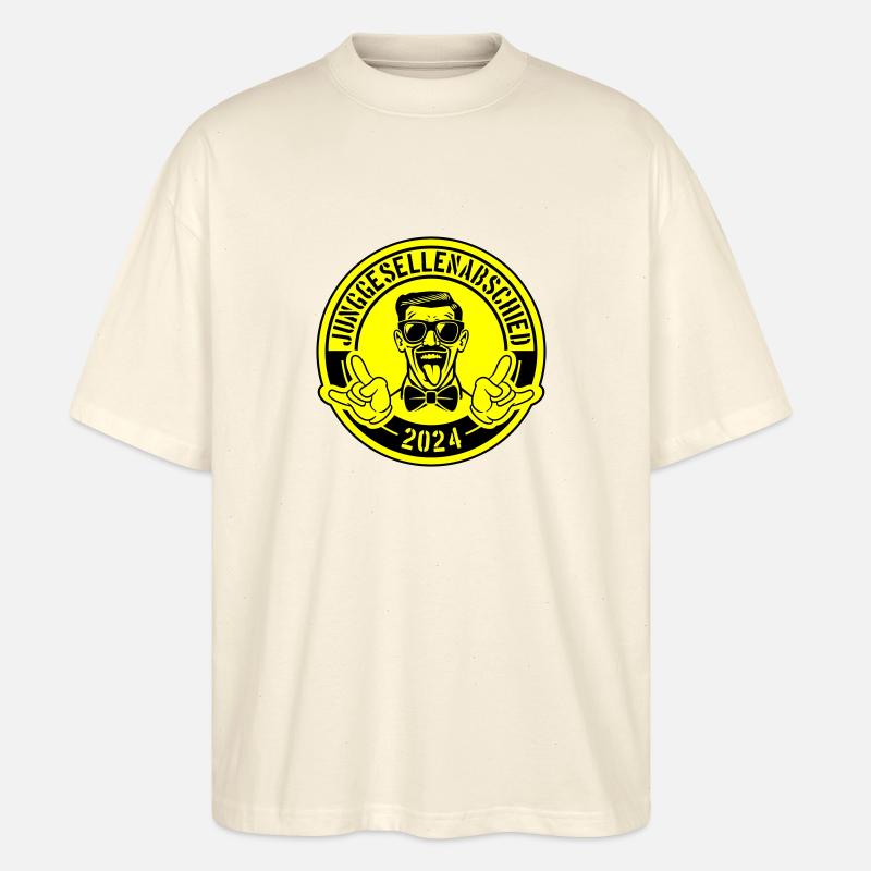 Junggesellenabschied 2024 - Stanley/Stella Oversized Unisex Bio T-Shirt Blaster 2.0 - Natur