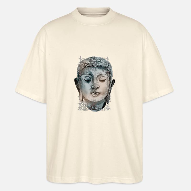 Buddha - Stanley/Stella Oversized Unisex Bio T-Shirt Blaster 2.0 - Natur