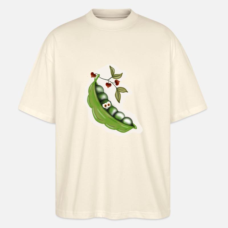 Erbsen - Stanley/Stella Oversized Unisex Bio T-Shirt Blaster 2.0 - Natur