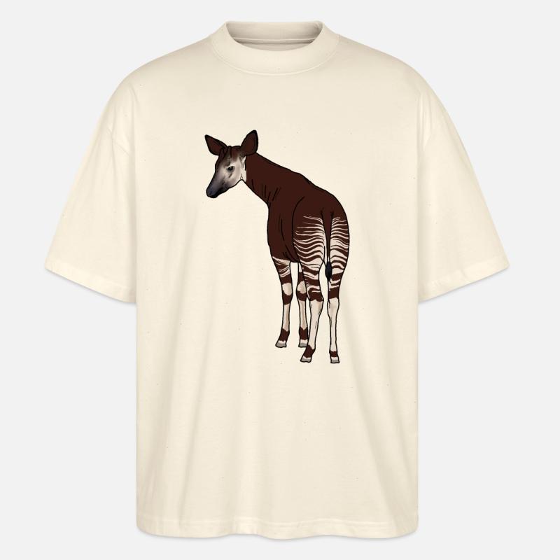 Okapi - Stanley/Stella Oversized Unisex Bio T-Shirt Blaster 2.0 - Natur