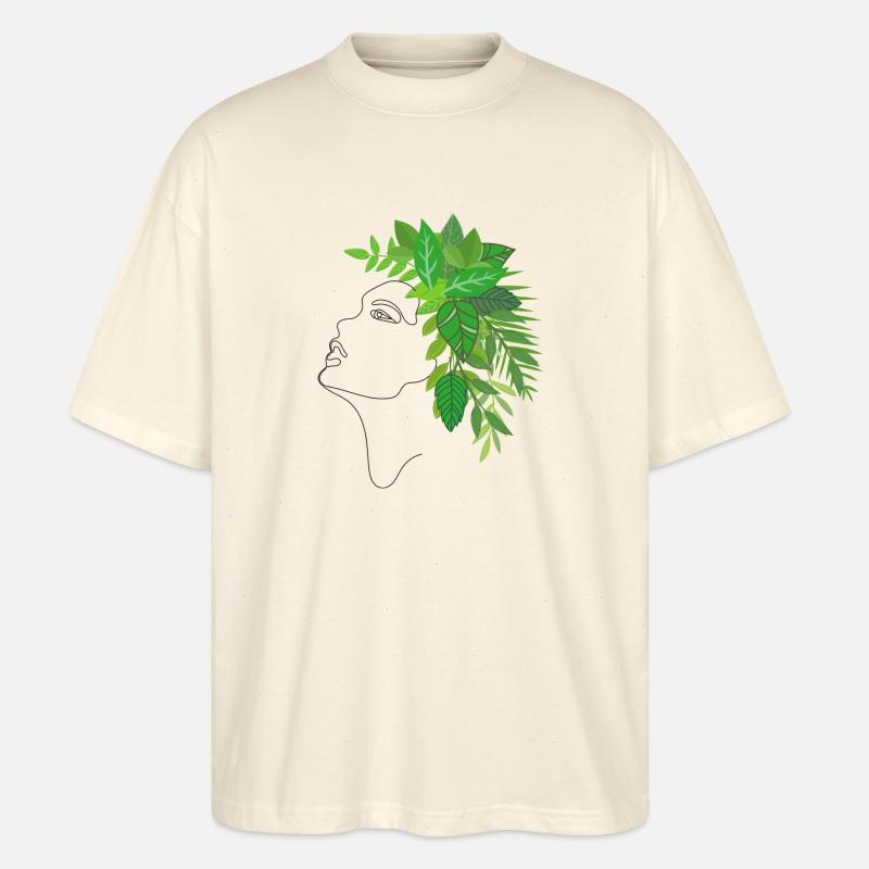 Mutter Erde - Stanley/Stella Oversized Unisex Bio T-Shirt Blaster 2.0 - Natur