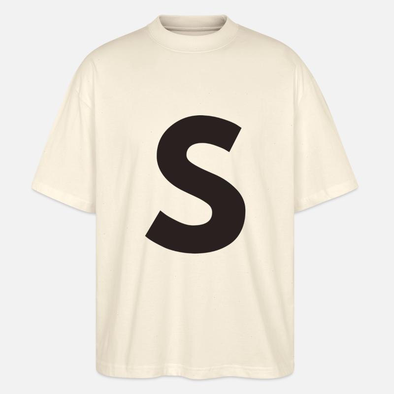 S - Stanley/Stella Oversized Unisex Bio T-Shirt Blaster 2.0 - Natur