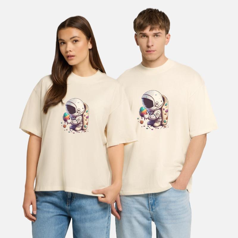 Easter Easter Bunny Easter Eve Easter Sunday Easter Egg Spring Stanley/Stella Oversized Unisex Organic T-shirt Blaster 2.0