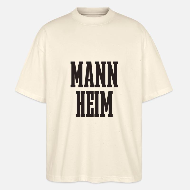 Mannheim - Stanley/Stella Oversized Unisex Bio T-Shirt Blaster 2.0 - Natur
