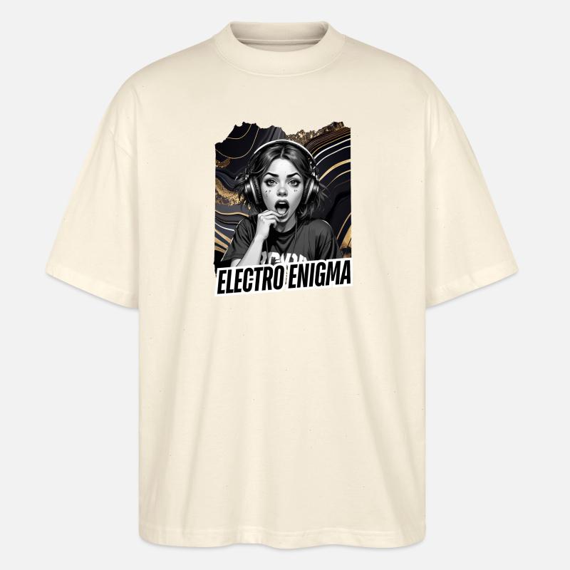 Electro Enigma - Stanley/Stella Oversized Unisex Bio T-Shirt Blaster 2.0 - Natur