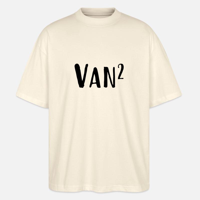 VAN² - Stanley/Stella Oversized Unisex Organic T-shirt Blaster 2.0 - soft Ecru