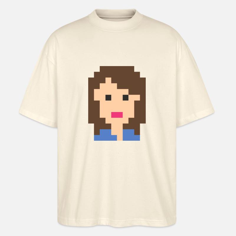 Mädchen - Stanley/Stella Oversized Unisex Bio T-Shirt Blaster 2.0 - Natur