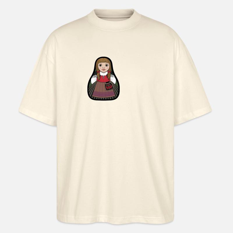 Gnarpstinta - Stanley/Stella Oversized Unisex Bio T-Shirt Blaster 2.0 - Natur