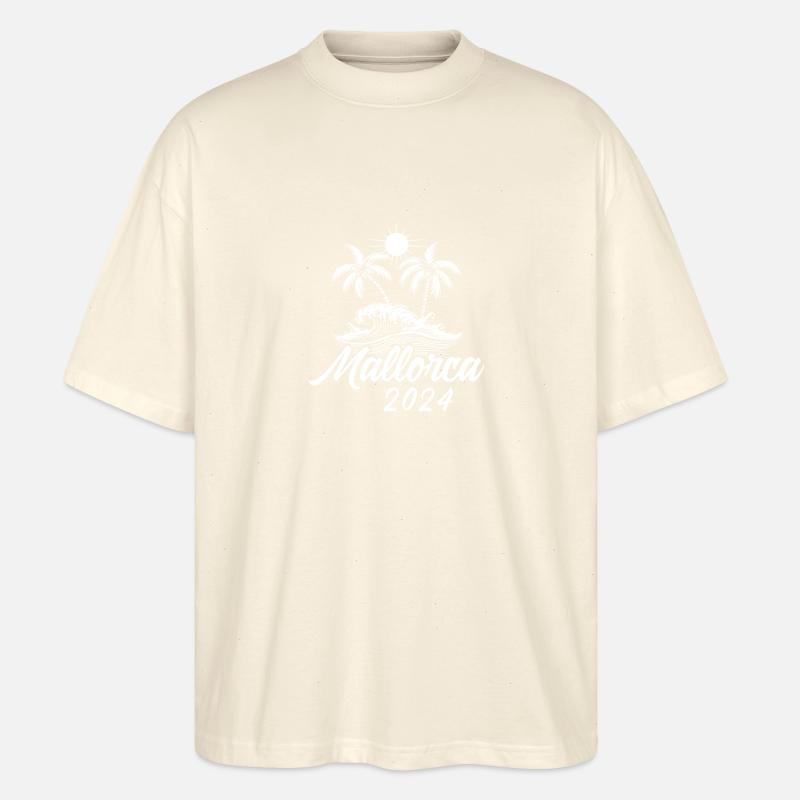 Mallorca 2024 - Stanley/Stella Oversized Unisex Bio T-Shirt Blaster 2.0 - Natur