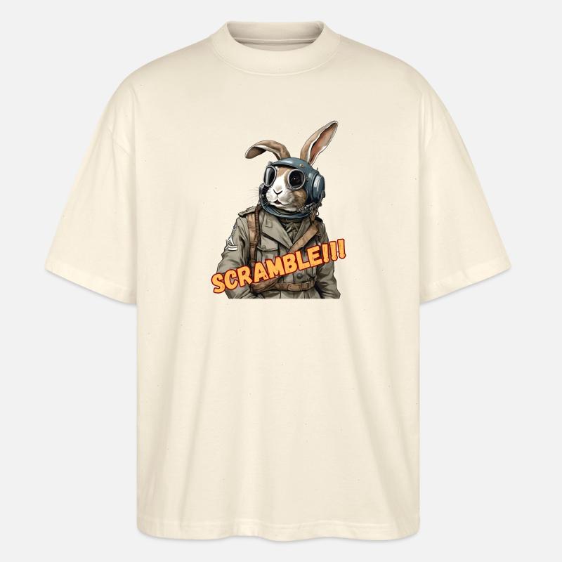 Scramble! - Stanley/Stella Oversized Unisex Bio T-Shirt Blaster 2.0 - Natur