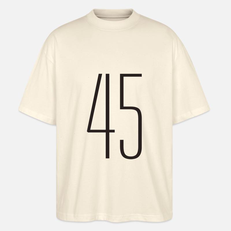 45 - Stanley/Stella Oversized Unisex Bio T-Shirt Blaster 2.0 - Natur