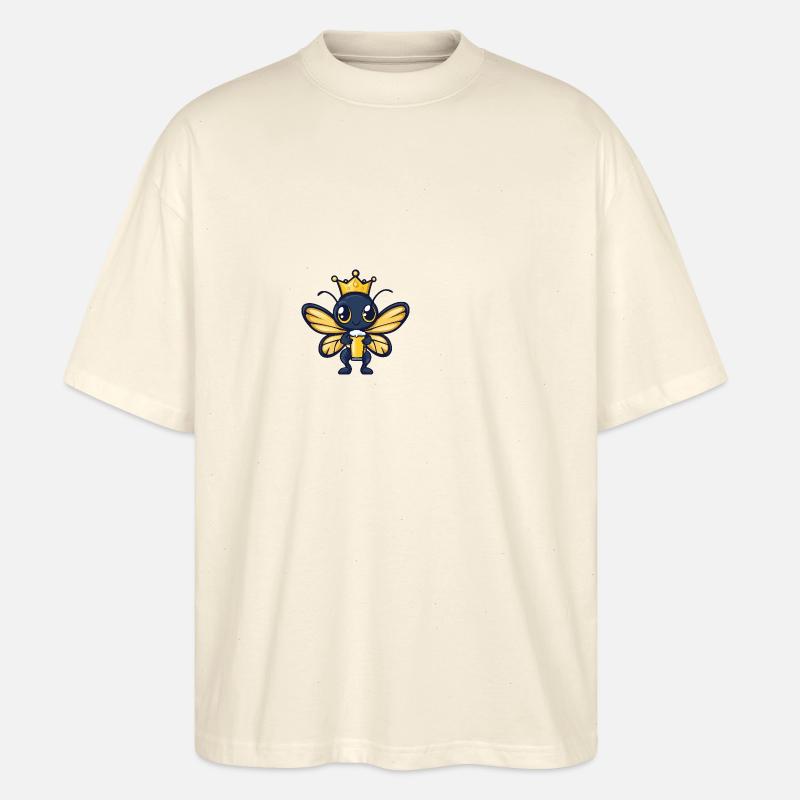 Libelle Bier Lustig - Stanley/Stella Oversized Unisex Bio T-Shirt Blaster 2.0 - Natur