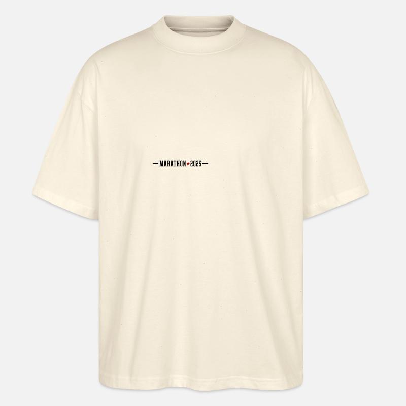 Marathon 2025 - Stanley/Stella Oversized Unisex Bio T-Shirt Blaster 2.0 - Natur