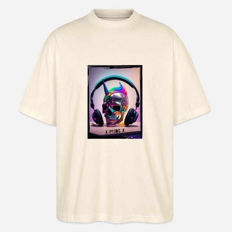 pride - Stanley/Stella Oversized Unisex Bio T-Shirt Blaster 2.0 - Natur