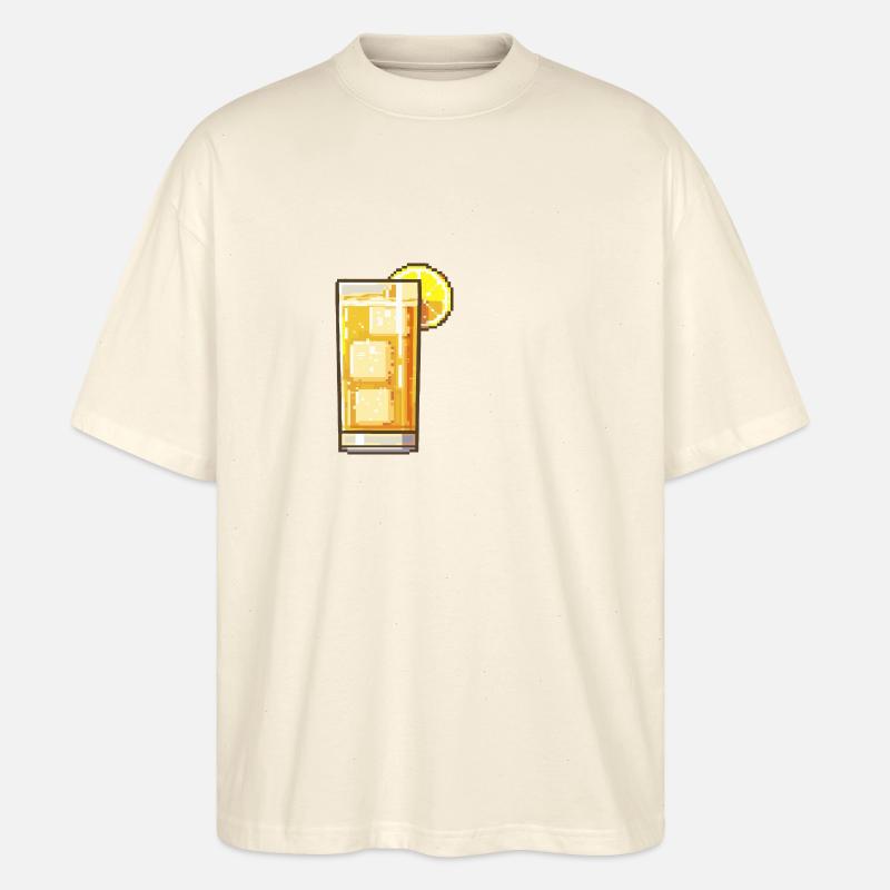 Lemonade Pixel Gamer - Stanley/Stella Oversized Unisex Bio T-Shirt Blaster 2.0 - Natur