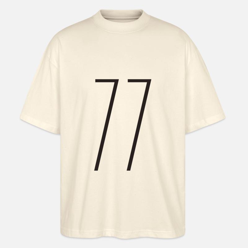 77 - Stanley/Stella Oversized Unisex Bio T-Shirt Blaster 2.0 - Natur