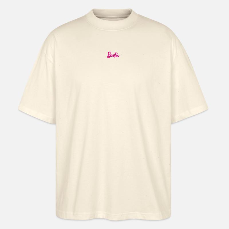 Barbie Logo Klein Stick - Stanley/Stella Oversized Unisex Bio T-Shirt Blaster 2.0 - Natur