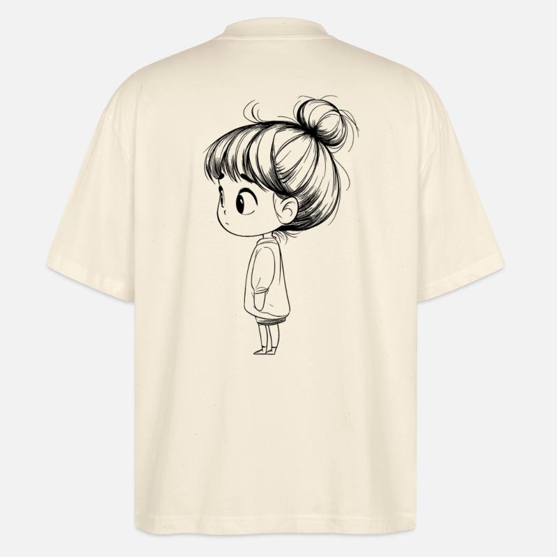 Mädchen sucht mama - Stanley/Stella Oversized Unisex Bio T-Shirt Blaster 2.0 - Natur