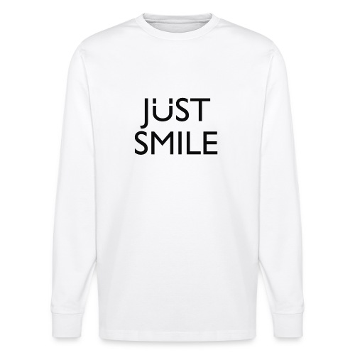 JustSmile Smile - Stanley/Stella uniseks biologisch shirt met lang mouwen SHIFTS DRY
