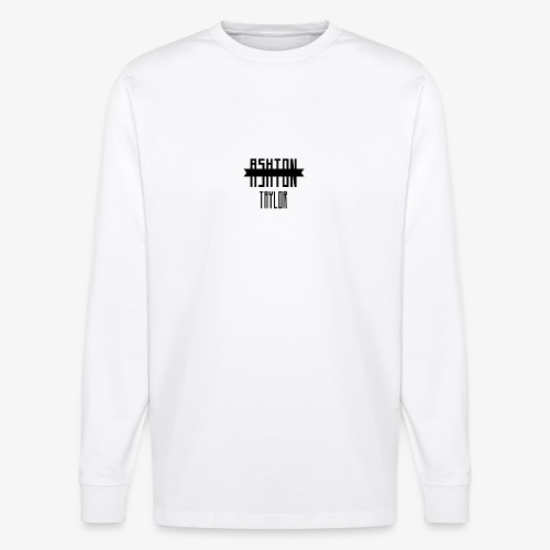 AshtonTaylor Merch Logo Modern Black - Stanley/Stella SHIFTS DRY Unisex Organic Longsleeve Shirt