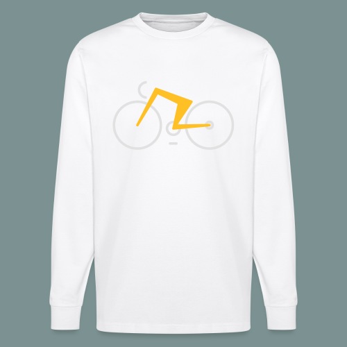 Bikes against cancer - Stanley/Stella unisex økologisk, langærmet T-shirt SHIFTS DRY