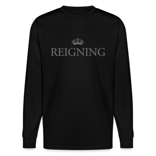 Gin O'Clock Reigning - Stanley/Stella SHIFTS DRY Unisex Organic Longsleeve Shirt