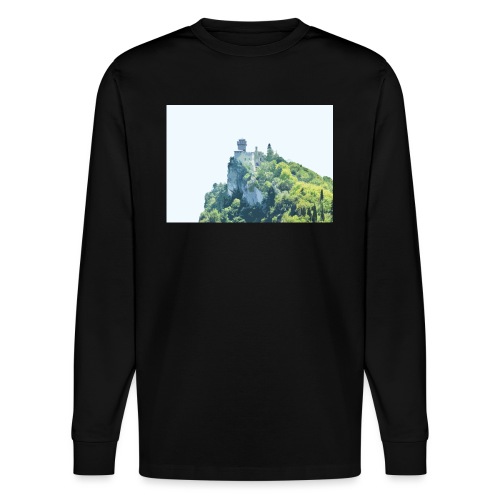 Castle on the hill - Stanley/Stella uniseks biologisch shirt met lang mouwen SHIFTS DRY