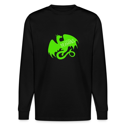 Cause Dragons Green - Stanley/Stella SHIFTS DRY Unisex Organic Longsleeve Shirt