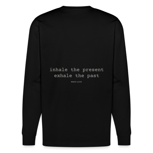 inhale the present exhale the future - Stanley/Stella Unisex Bio-Langarmshirt SHIFTS DRY