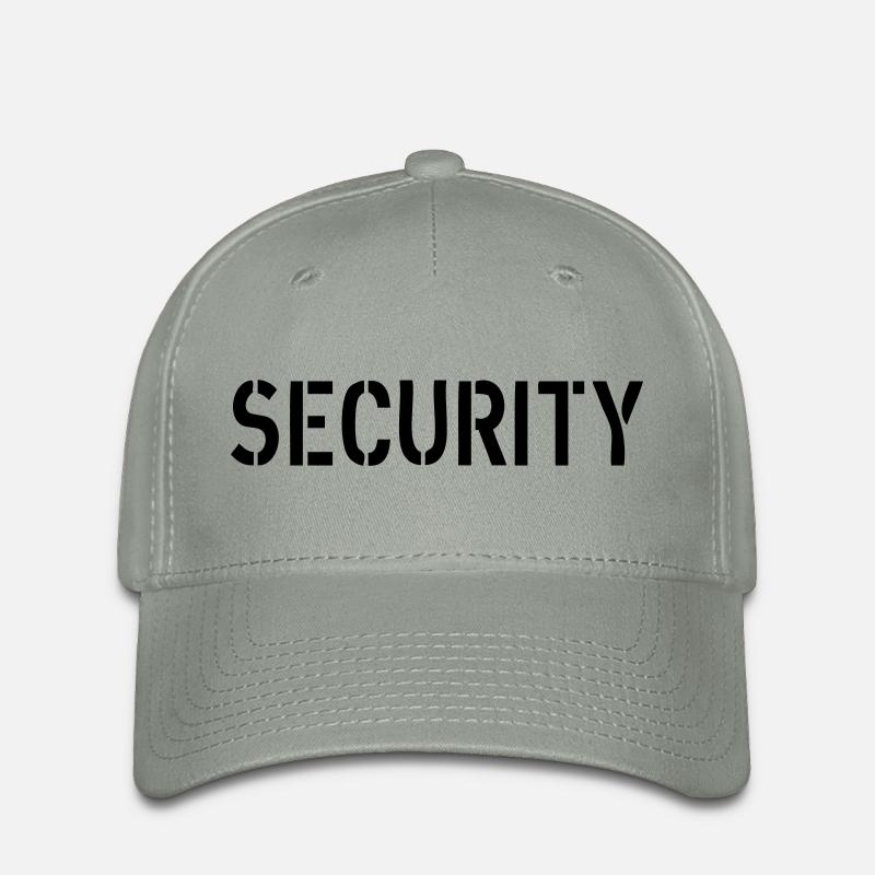 Security - Casquette Flexfit - gris vert