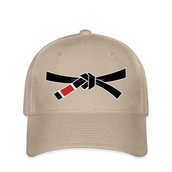 Ceinture noire - Ceinture noire - Casquette Flexfit - kaki - Devant