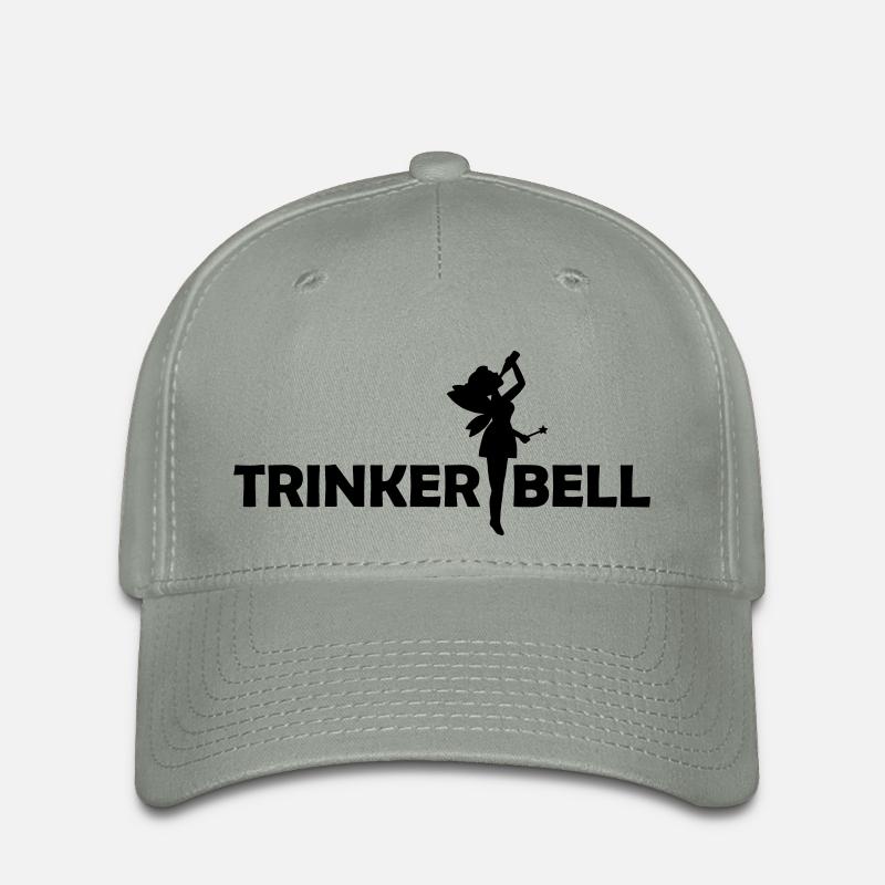Trinkerbell - Flexfit Cap - Grüngrau