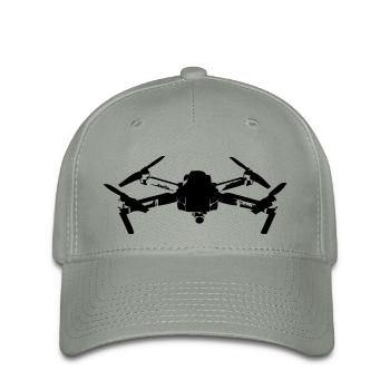 Drohne - Flexfit Cap - Grüngrau - Vorne