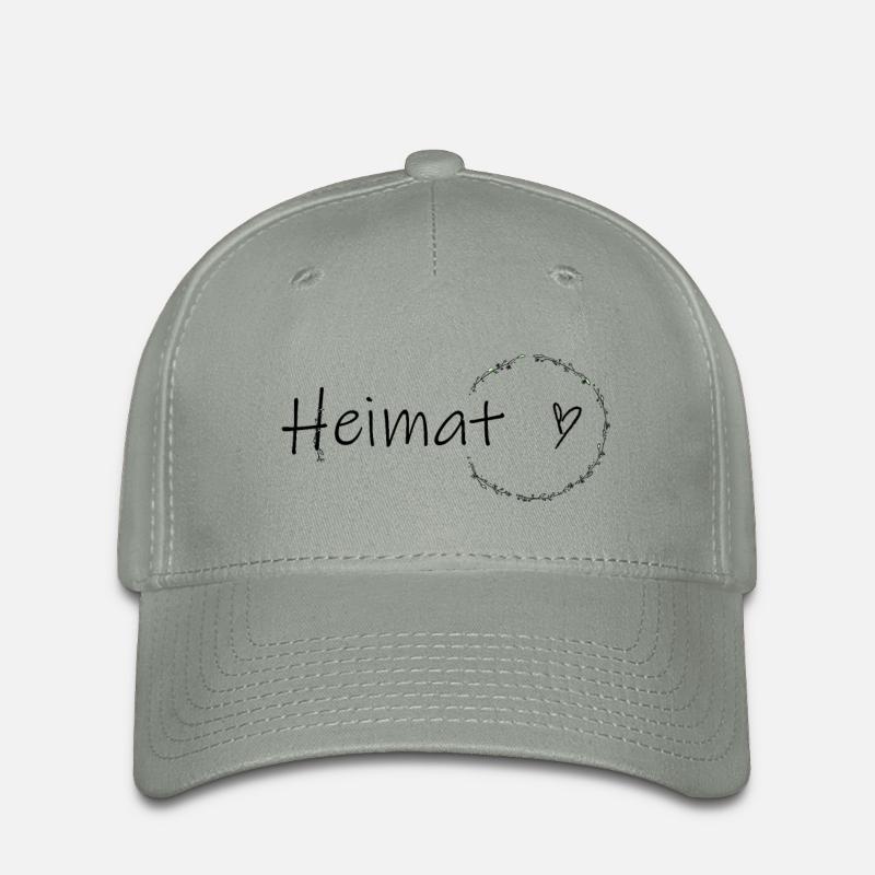 Heimat - Flexfit Cap - Grüngrau